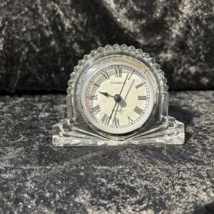 Shannon Crystal Designs Ireland Lead Crystal Shelf Mantel Clock